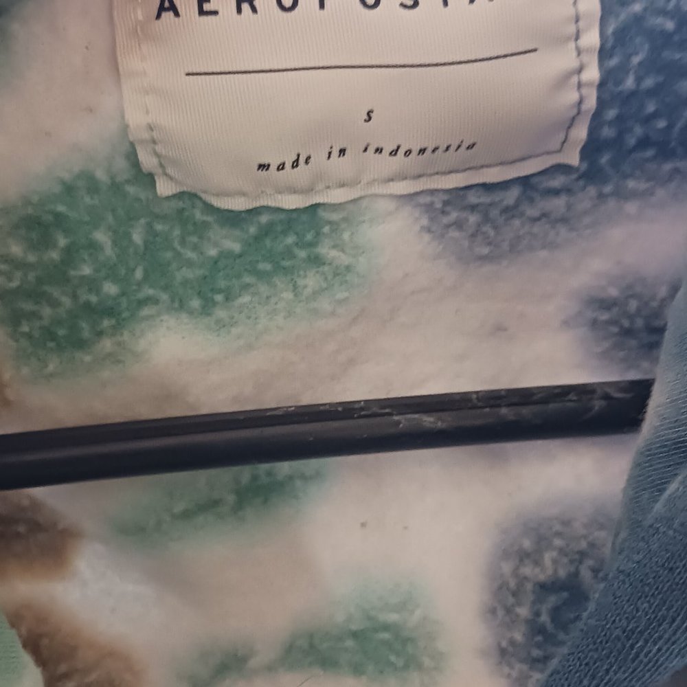 Aeropostale sz Small TyeDye Cropped Hoodie - Picture 2 of 8